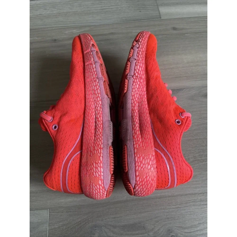 Under Armour Womens HOVR Machina 3021956-602 Red Running‎ Shoes Sneakers Size 6 - Picture 8 of 12